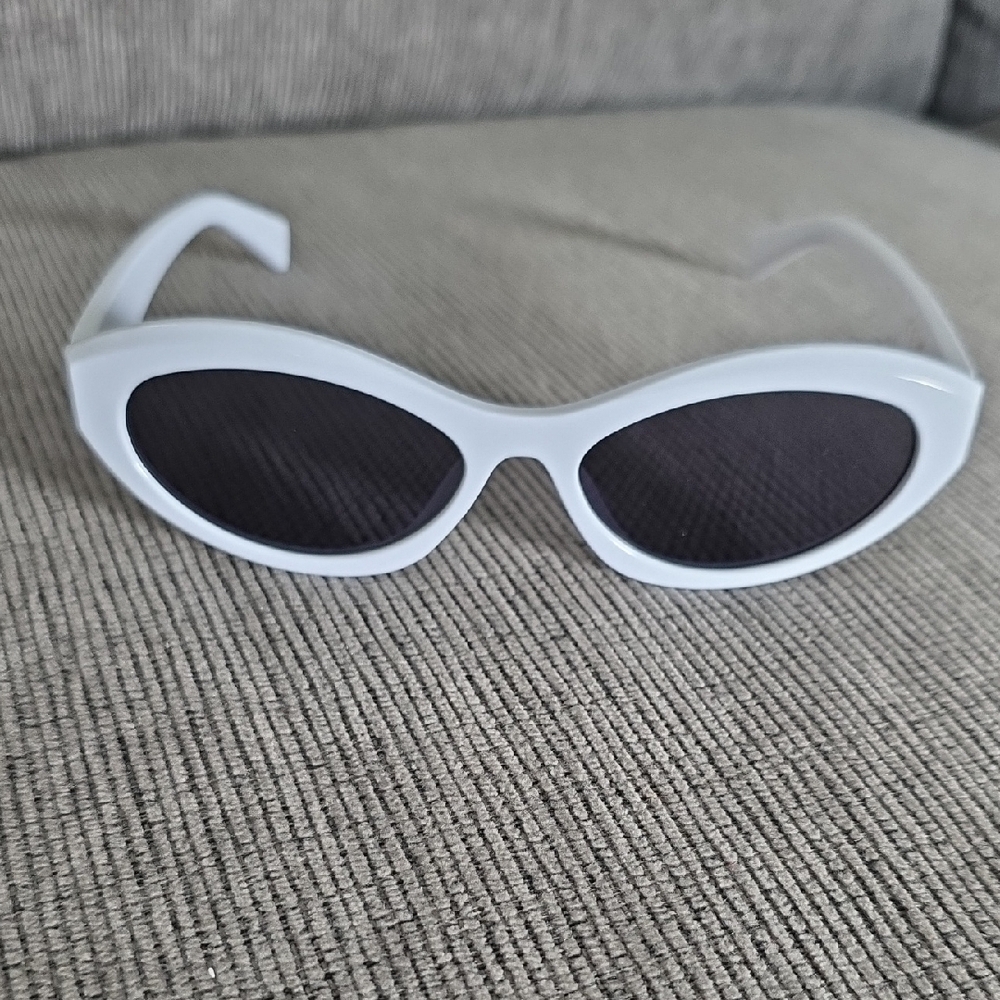 Stylish Black and White Womens Sunglasses Set By Tianyesy, New - Picture 4 of 11